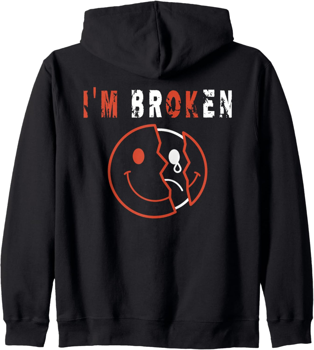 I'm Broken I'm OK - Trauer Andenken Krankheit - I'm Broken Kapuzenjacke