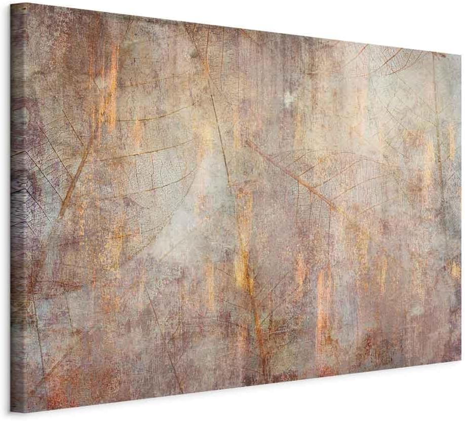 murando Akustikbild Blätter 120x80 cm Bilder Akustikschaum Hochleistungsschallabsorber Schallschutz