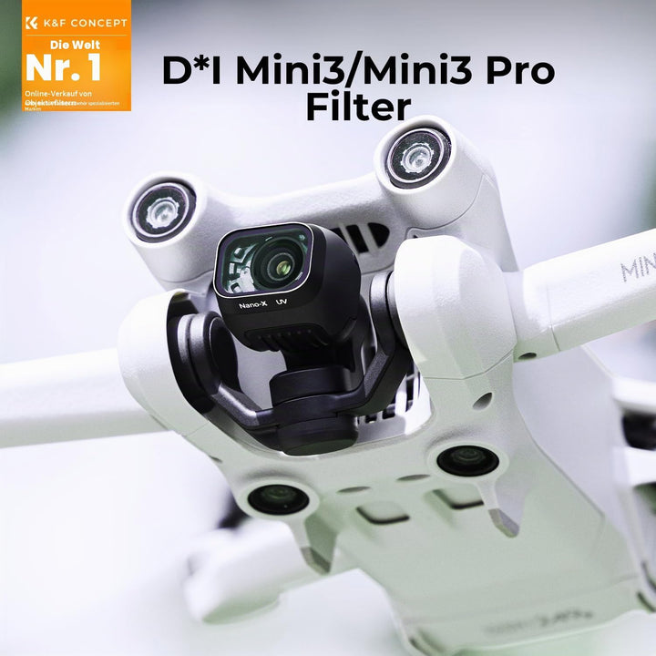K&F Concept Mini 3,Mini 3 Pro UV Filter Kompatibel mit Mini 3 Pro,Mini 3, UV