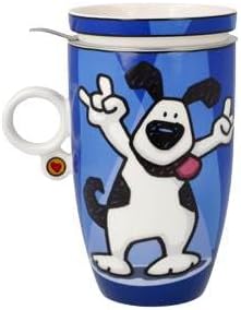 Teetasse mit Deckel und Sieb Rock On Ed Heck - Pop Art