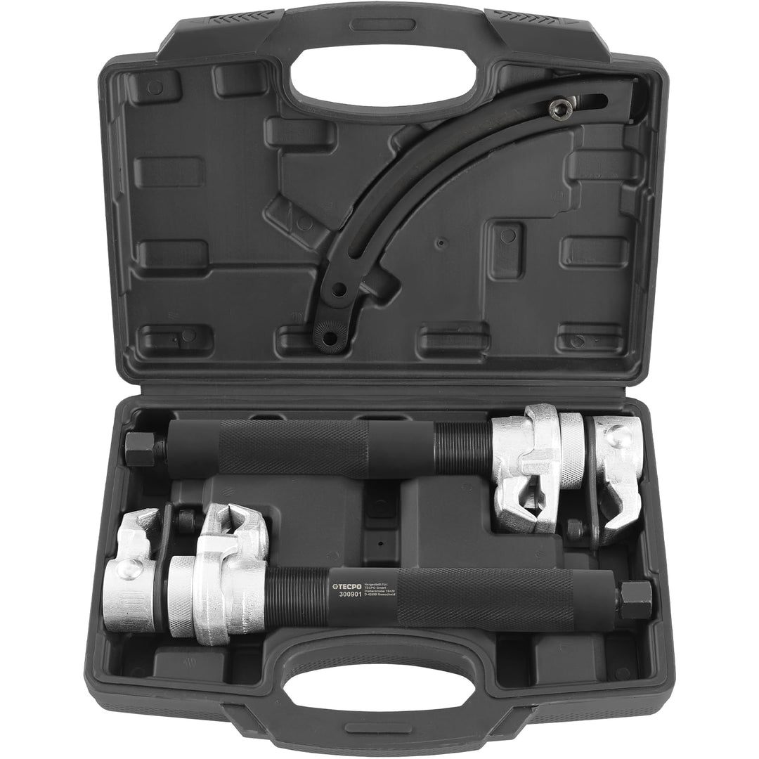 TECPO Federspanner Werkzeug Satz Universal Tuning Federbein Tieferlegung Spannen