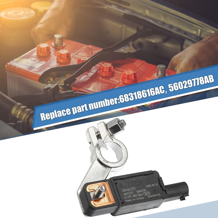 X AUTOHAUX Batteriestromsensor 68318616AC 56029778AB für Chrysler für Jeep