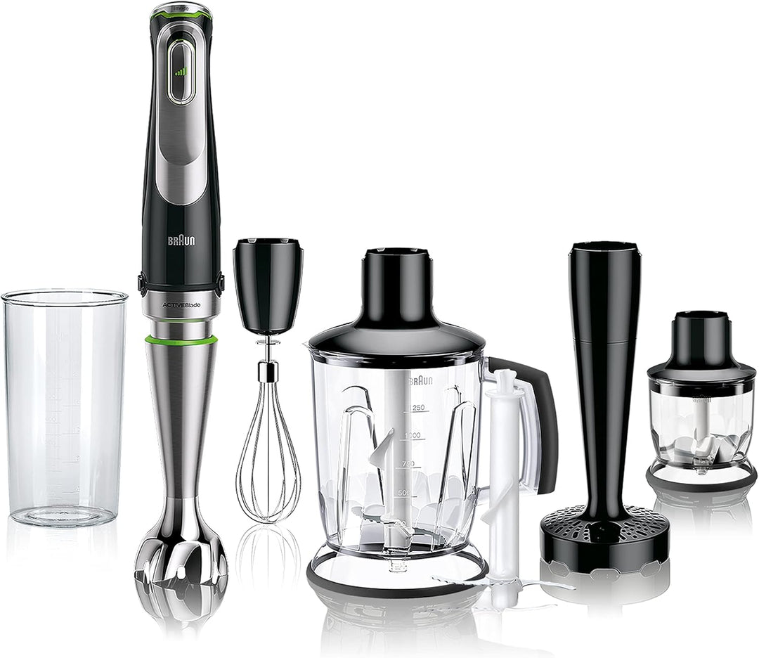 Braun Household MultiQuick 9 MQ 9147 X Stabmixer – Pürierstab mit Active PowerDrive Technologie und