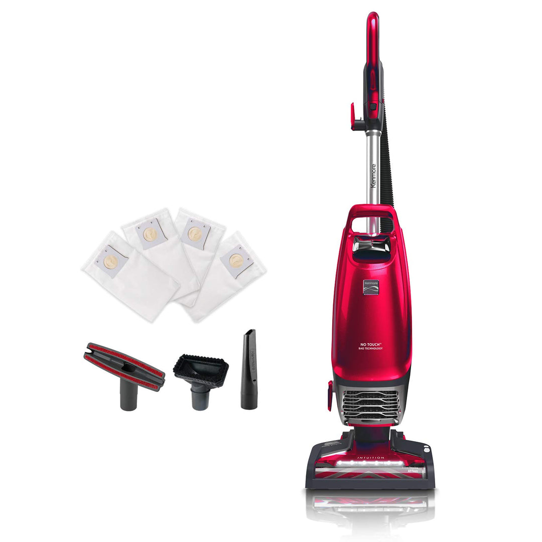 Kenmore BU4020, Intuition Teppichreiniger, aufrechter Staubsauger, 2 Motoren, Saugkraft mit HEPA-Fil