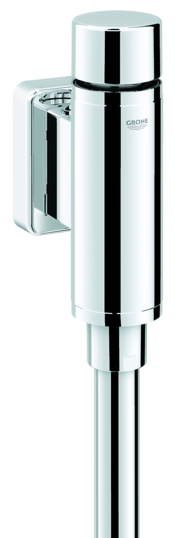 GROHE Rondo Druckspüler für Urinal , integrierte Vorabsperrung , Behördenausführung 37342000