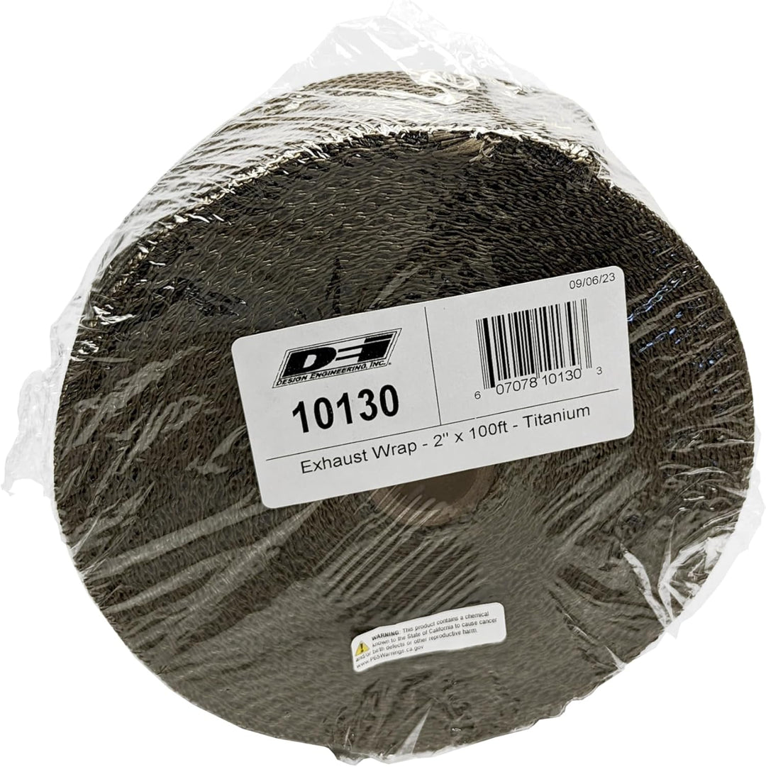 Design Engineering 010130 Titan Auspuff-Heizfolie mit LR-Technologie, 5,1 cm x 30 m 2" x 100' titan,