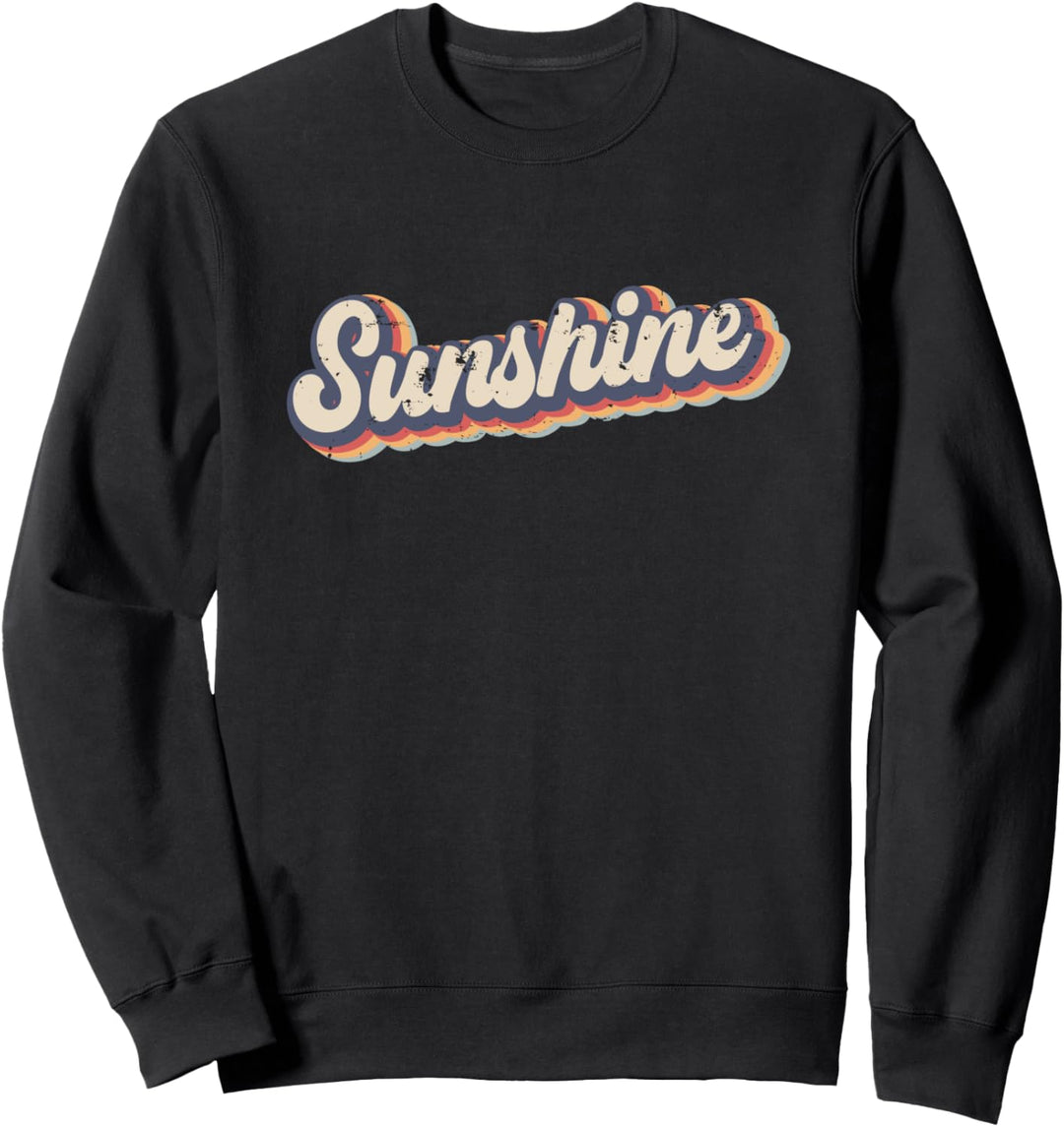 Sunshine Vintage Rainbow Sweatshirt