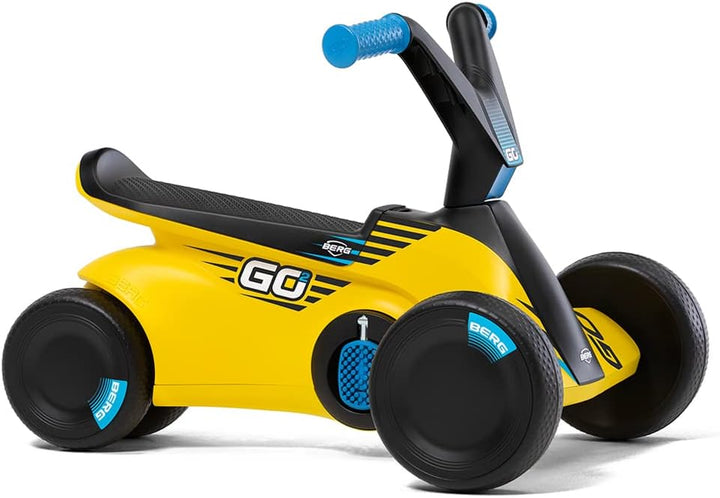 Berg GO² 2in1 Rutschauto, Rutscher und Laufrad, Kinderrutscher, Kinderauto mit Ausklappbare Pedale,