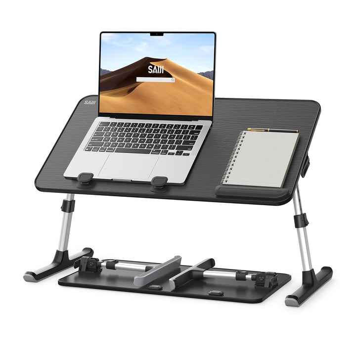 Tisch, SAIJI Betttisch, 5 höhenverstellbar Laptop ständer, Klappbarer laptoptisch, für Sofa Couch Bo