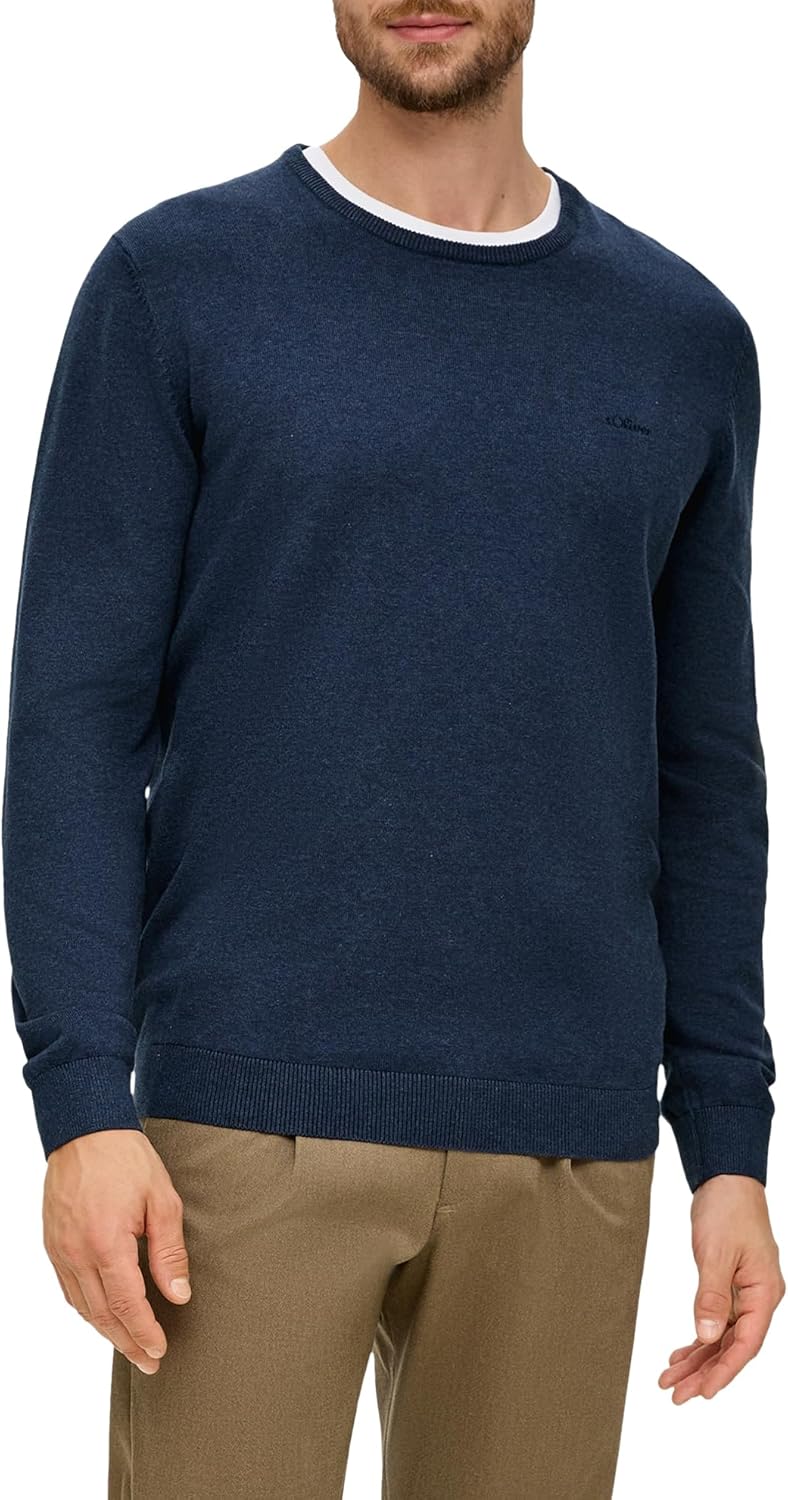 s.Oliver Damen Pullover S Blau, S Blau