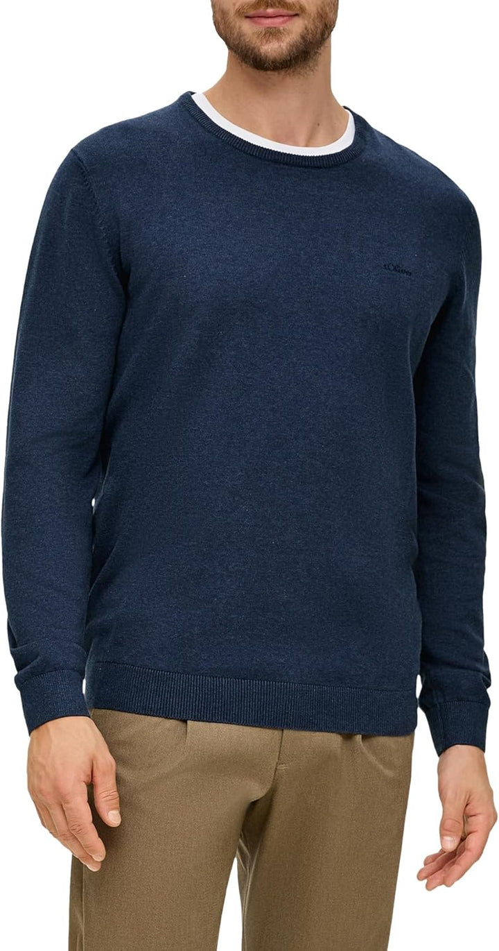 s.Oliver Damen Pullover S Blau, S Blau