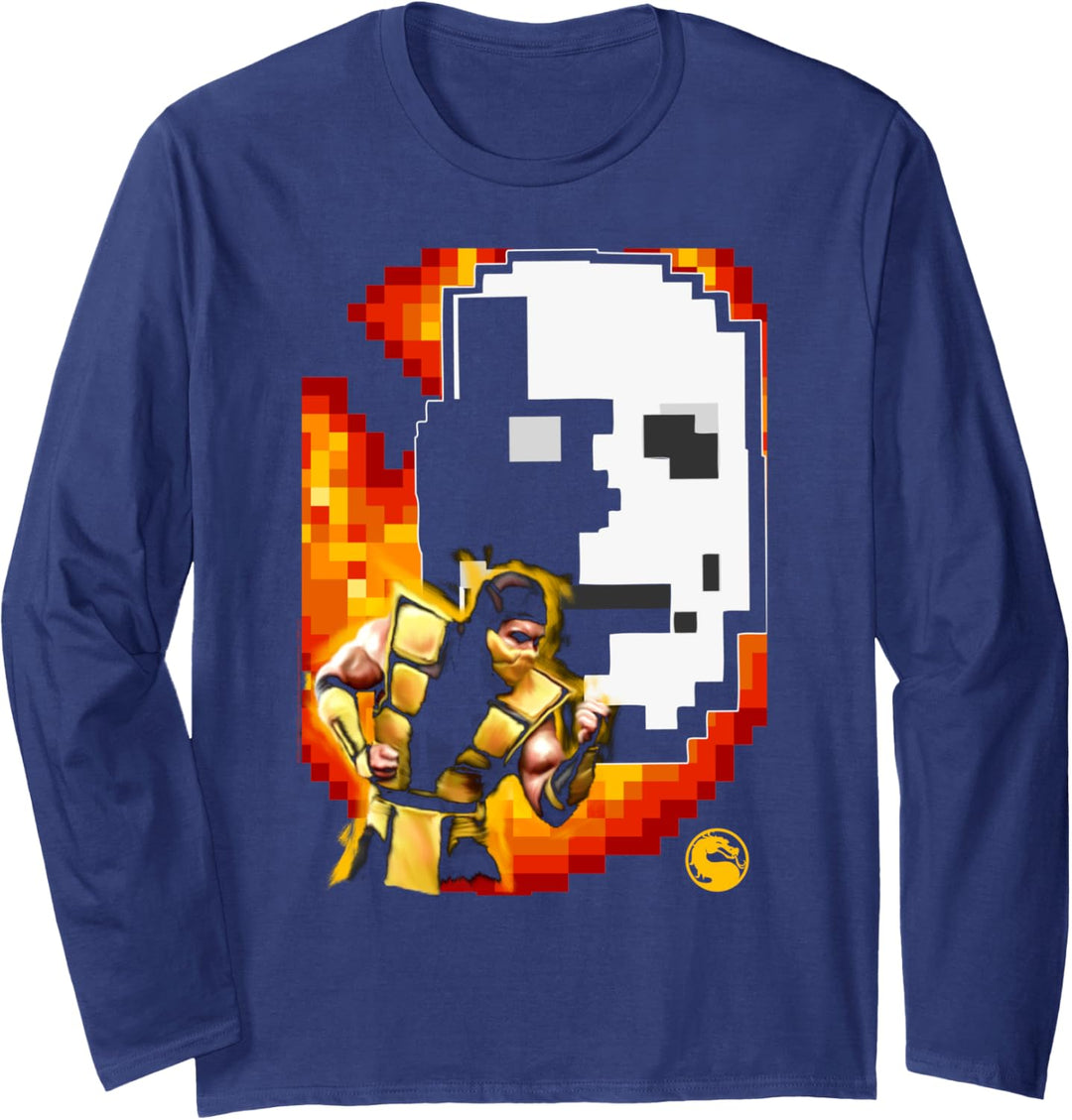 Mortal Kombat Klassic Scorpion Langarmshirt