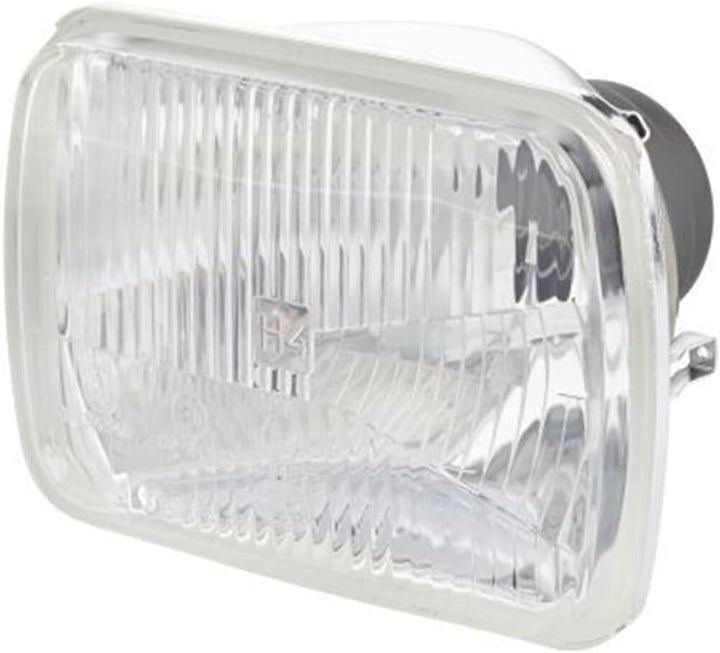 HELLA - Halogen-Hauptscheinwerfer - 12/24V - Referenzzahl: 17.5 - Bügelbefestigung/Anbau - Stecker: