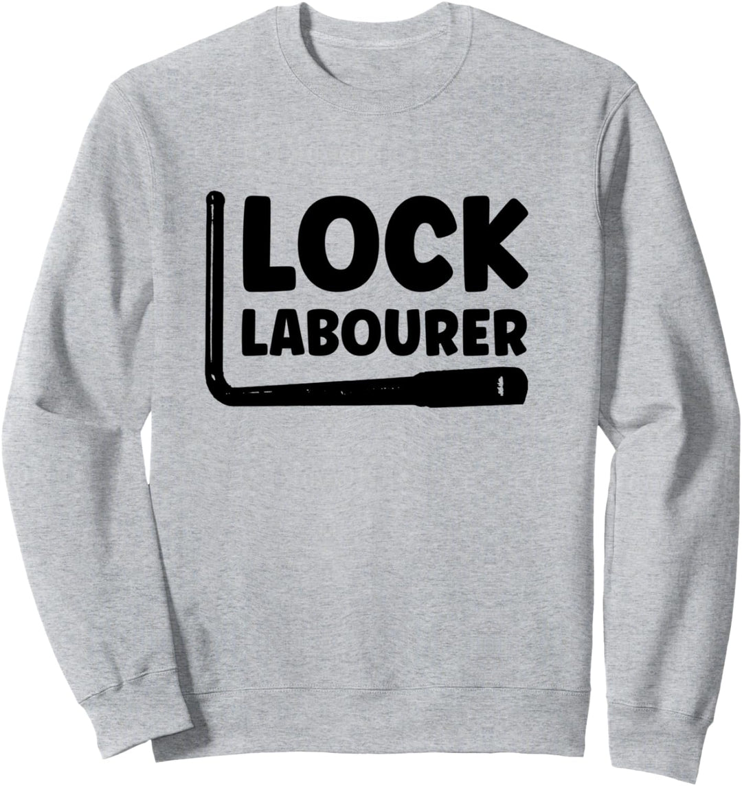 Narrowboat Canal Boat - Lock Labourer - Funny Sweatshirt