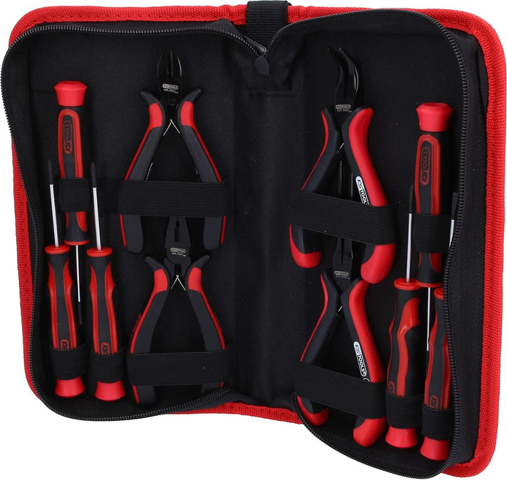 KS Tools 500.7220 Feinmechanik-Werkzeug-Satz, 10-tlg