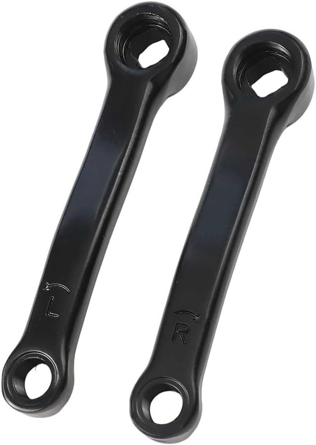 Heimtrainer-Kurbel, 127 mm, Eisen, quadratisches Loch, 13 x 13 mm, links oder rechts, Ersatzteil für
