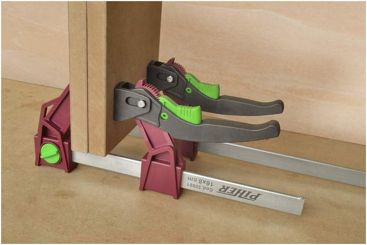 PIHER Leichter Knebel aus Nylon und Glasfaser, Rot