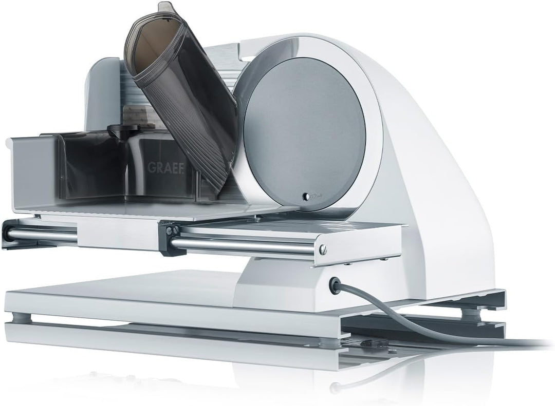 GRAEF SKS901EU Allesschneider, aluminium eloxiert/weiss Aluminium Eloxiert / Weiss, Aluminium Eloxie
