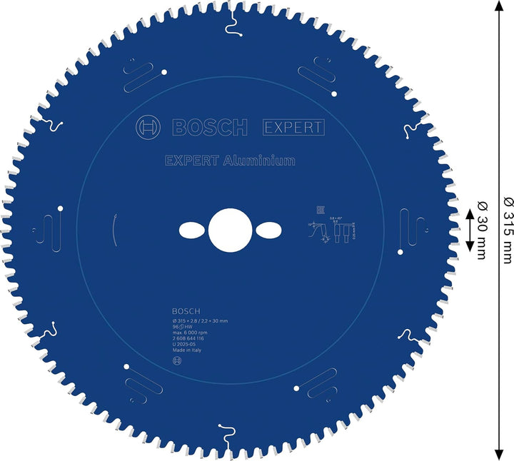 Bosch Accessories Bosch Professional 1x Kreissägeblatt Expert for Aluminium (für Aluminium, Sägeblat