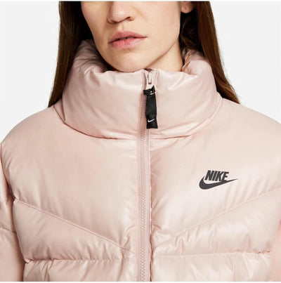 Nike Damen Sportswear City Daunenjacke S pink oxford/black