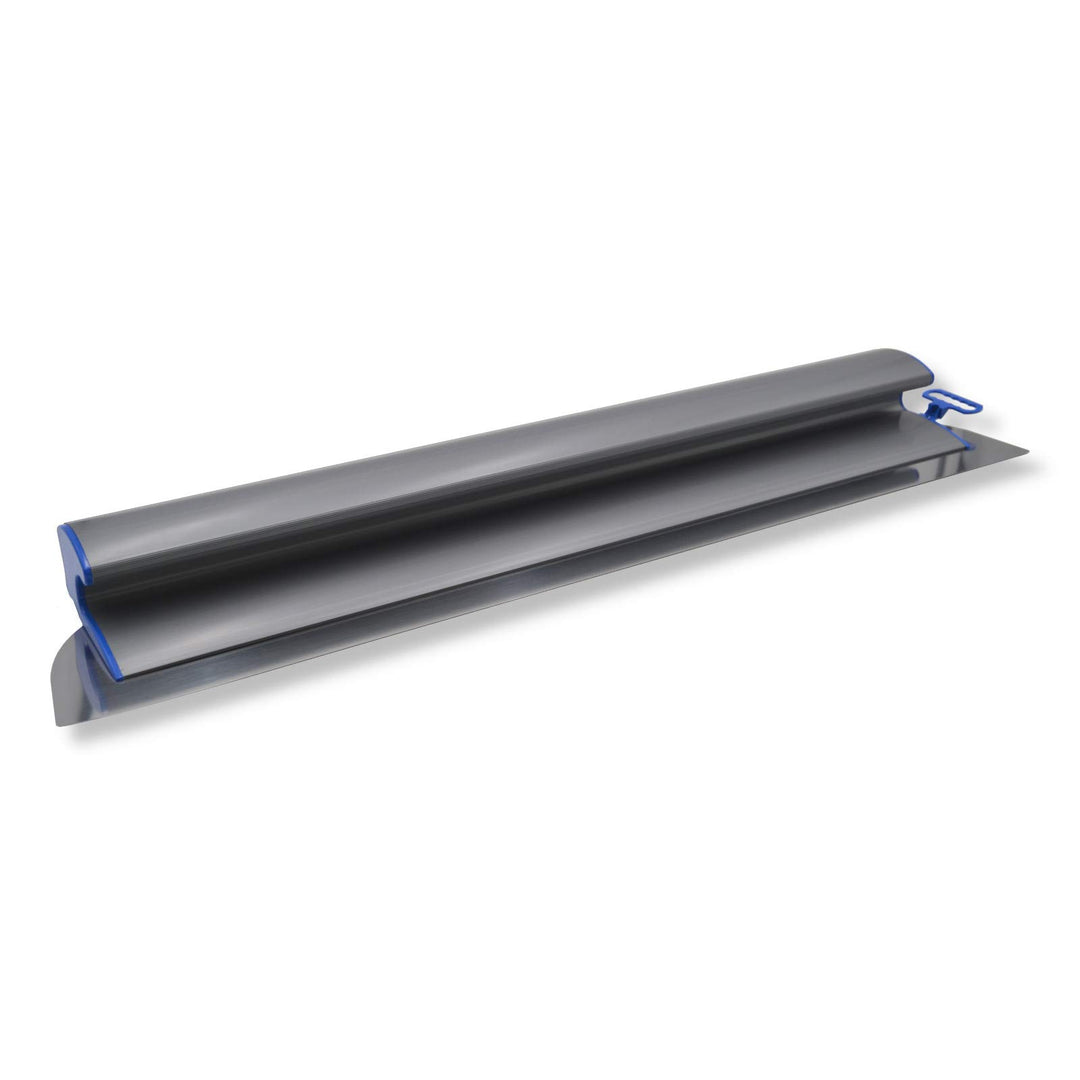 DEWEPRO® Flächenspachtel mit handlichem Griff und austauschbarem Edelstahlblatt 0,3mm - Breite: 600m