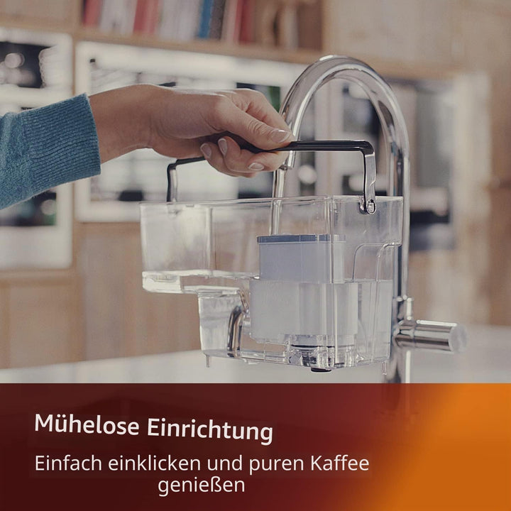 Philips Original Kalk- und Wasserfilter wie CA6903/01 - 2 AquaClean Filter, Kein Entkalken für bis z
