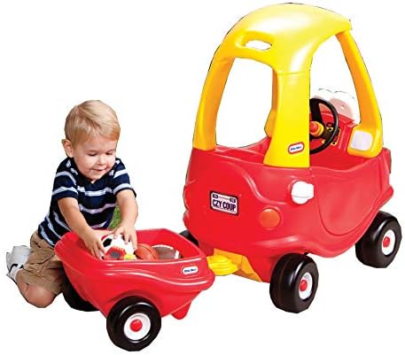 Little Tikes Cozy Coupe-Anhänger. Für Spielzeug & Puppen. Robuste Konstruktion für Drinnen und Draus