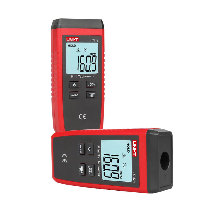 Berührungsloser Drehzahlmesser, UT373 LCD Digital Laser Umdrehungsmesser Tachometer