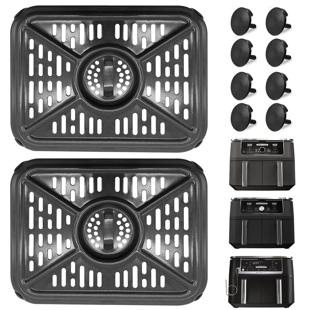 Air Fryer Grill Pan for Ninja Foodi AF400EU 9.5L 6 in 1 DualZone XL 2 Baskets Air Fryer, Replacement