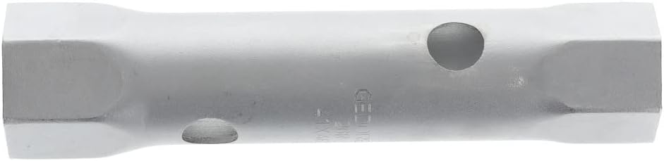 GEDORE Doppelsteckschlüssel, 41 + 46 mm, 6-kant, 235 mm lang, Werkzeug für Muttern KFZ, 26 R 41x46,