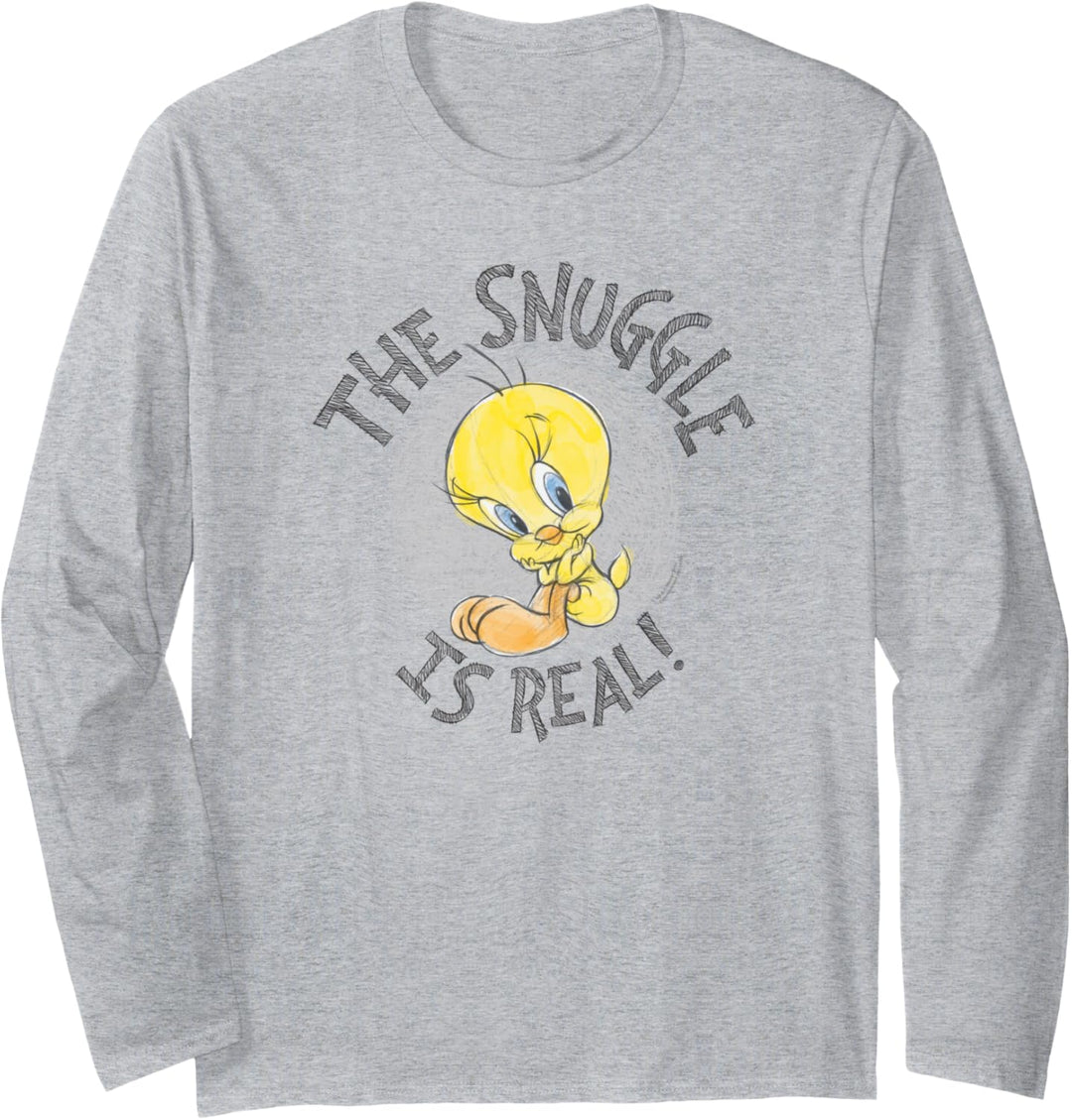 Looney Tunes Tweety Snuggle is Real Langarmshirt