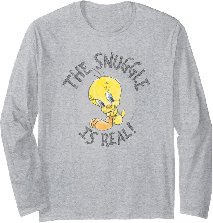Looney Tunes Tweety Snuggle is Real Langarmshirt