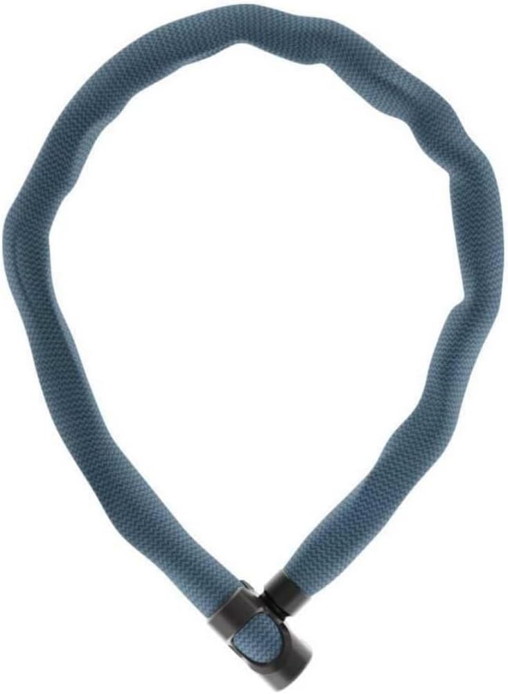 ABUS Kettenschloss IVERA Chain 7210 – Fahrradschloss mit hochflexibler IvyTex-Kunstfaserummantelung