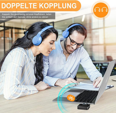 Bluetooth Audio Adapter, SONRU Bluetooth Transmitter Empfänger für TV Laptop Stereoanlage Kopfhörer