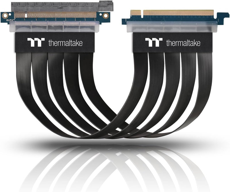 Thermaltake AC-045-CN1OTN-C1 PCI Express Extender, PCIE 16X, 300mm Kabel schwarz