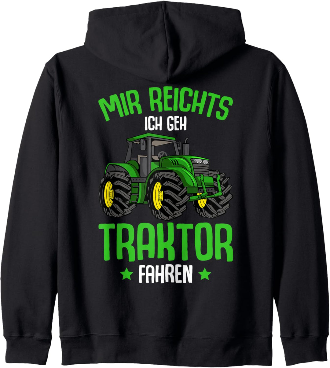 Mir reichts ich geh Traktor fahren Kinder Junge Trecker Kapuzenjacke