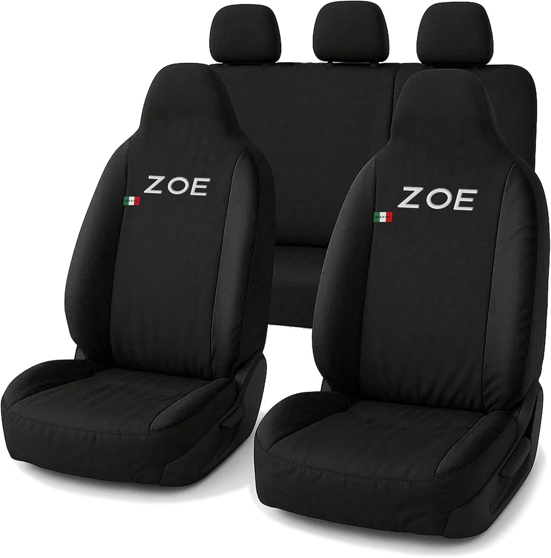 Auto Accessori Lupex Sitzbezüge für Autos, kompatibel mit Zoe, inklusive Kopfstützenbezug, hergestel