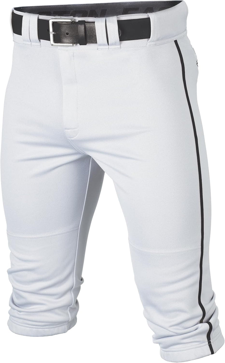 Easton Jungen Rival+ Baseball-Hose Weiss/Schwarz Paspeliert XL, Weiss/Schwarz Paspeliert XL