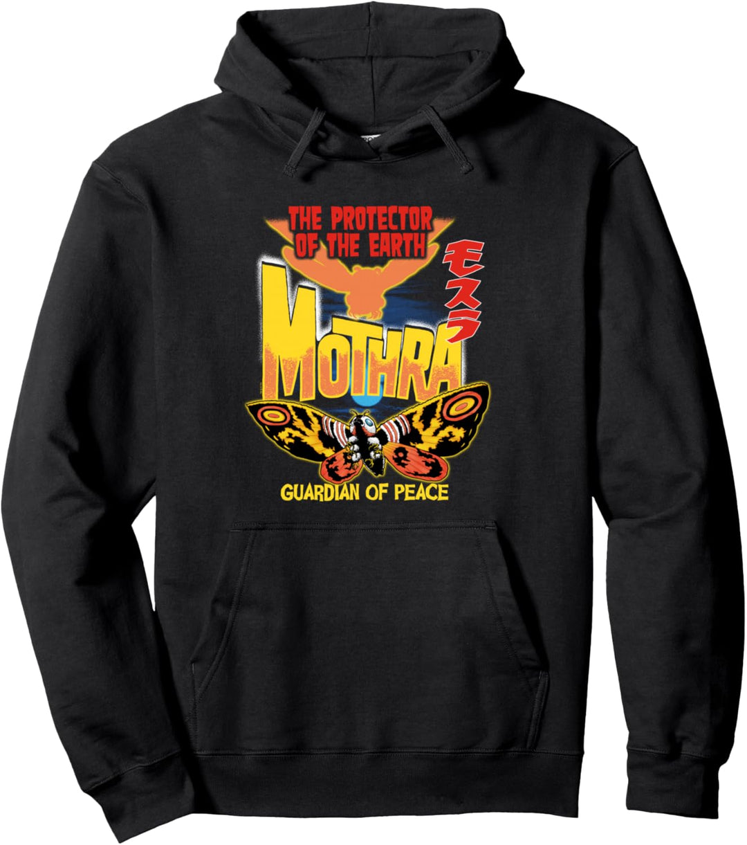 Godzilla Mothra Guardian of Peace Pullover Hoodie