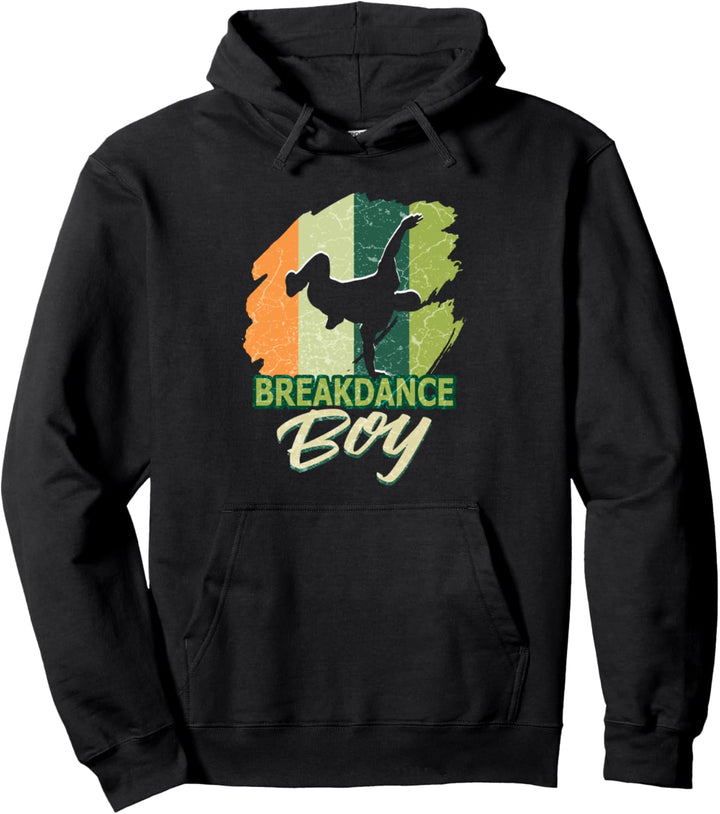 Tanzender lustiger Breakdance Boy Pullover Hoodie