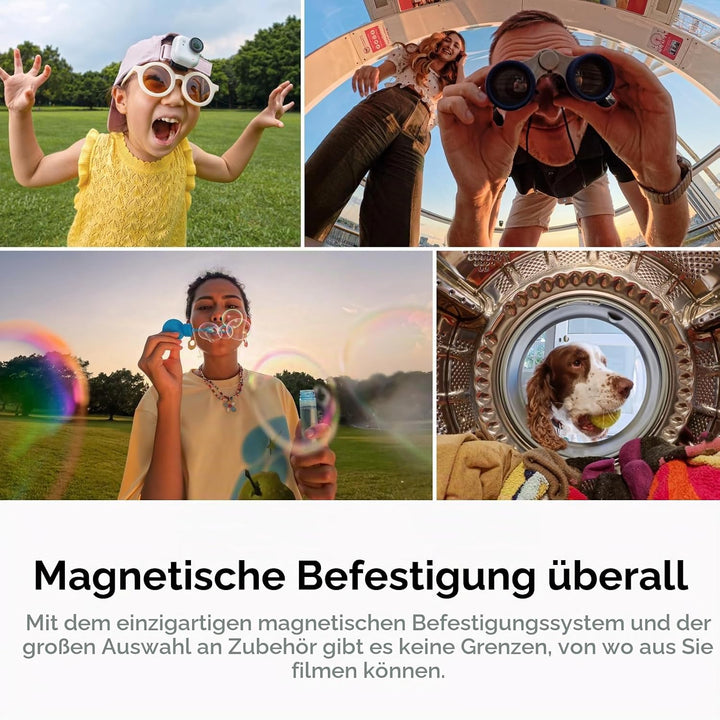 Insta360 GO Ultra Lifestyle-Bundle -Kleine 4K Vlogging-Kamera, Freihändig, POV-Kamera, 1/1,28"-Senso