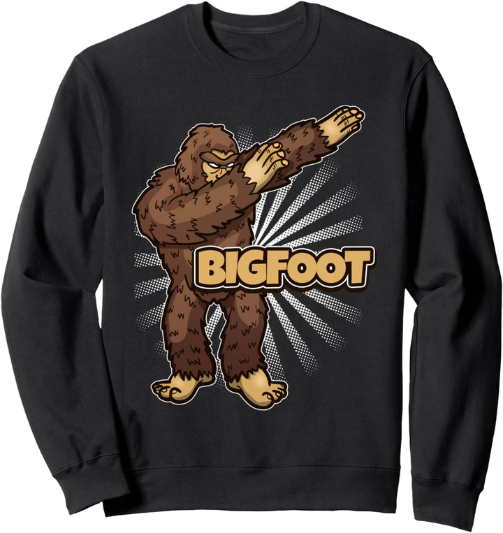 Bigfoot Dabbing Dab Dance Geschenk Fun Sweatshirt