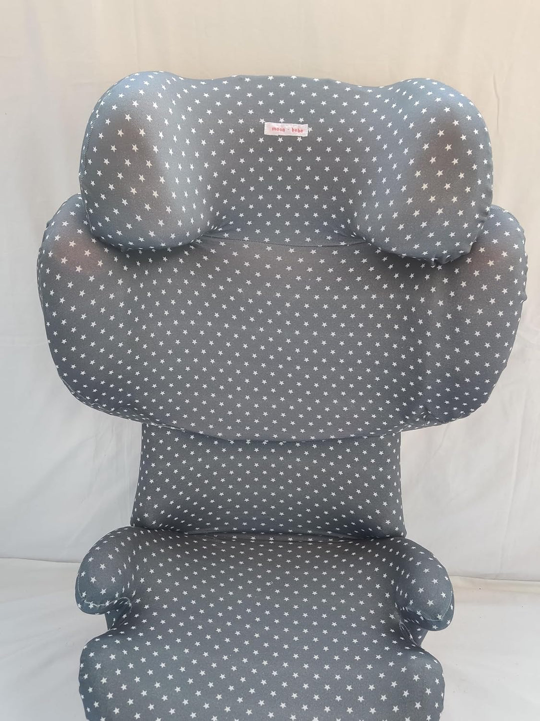 moon-bebe Bezug kompatibel mit Cybex Solution Q2 Fix, Grau, grau