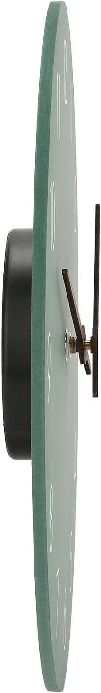 Funkuhr Wanduhr MDF Holz Wanduhr Ohne TickgeräUsche Lautlos 25cm Quarz Batterie Gross Einfach zu Les