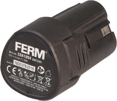 FERM Akku 12V - 1.5Ah Li-Ion