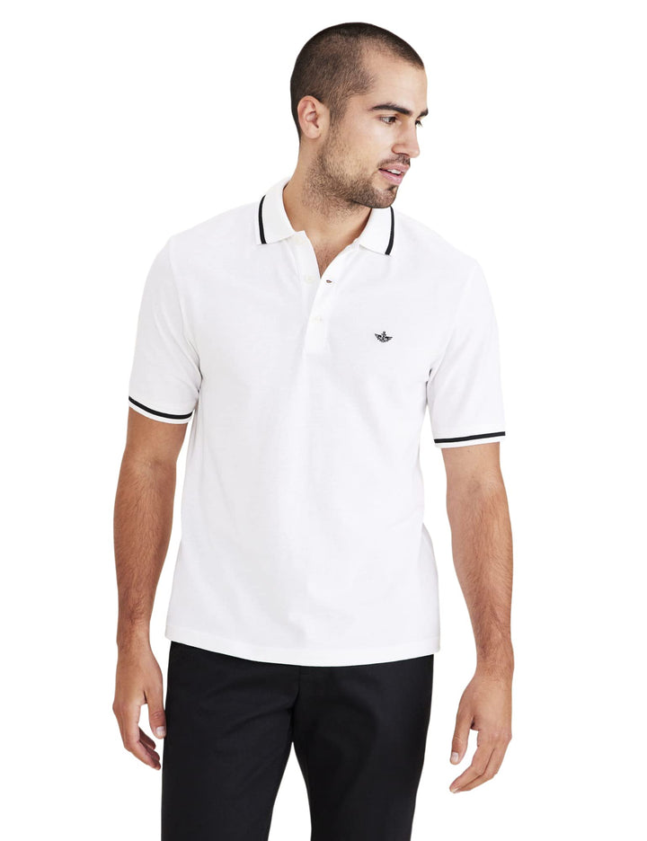 Dockers Herren Original Polo T-Shirt S Lucent White, S Lucent White
