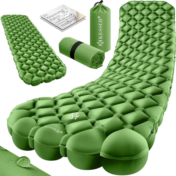 KESSER® Camping Matratze Isomatte Aufblasbare Luftmatratze Campingmatte, inkl. Tragebeutel Outdoor U