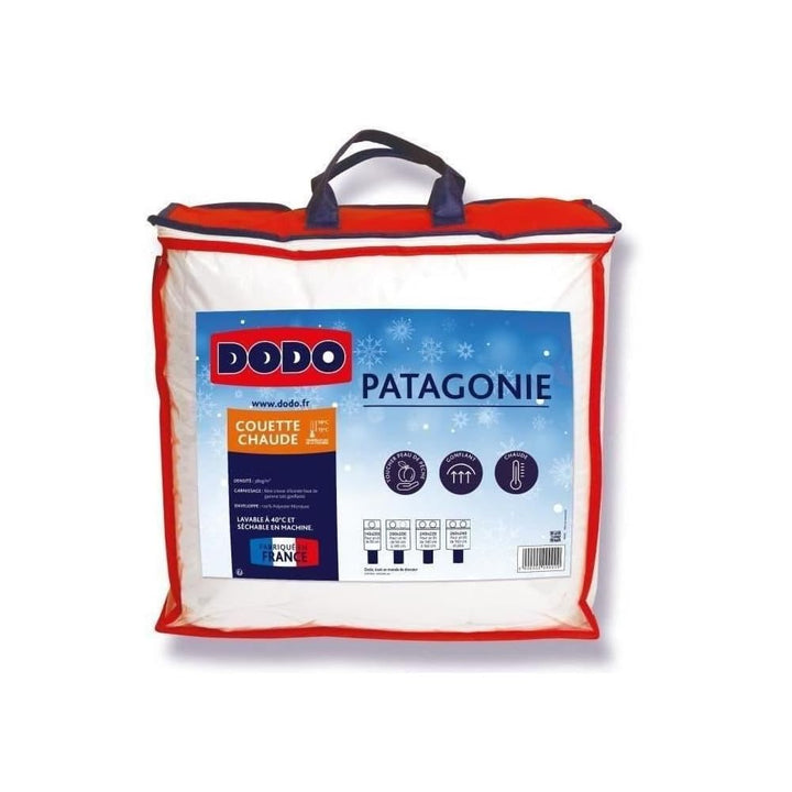 Dodo Steppdecke, warm, Patagonien, 240 x 260 cm, Weiss
