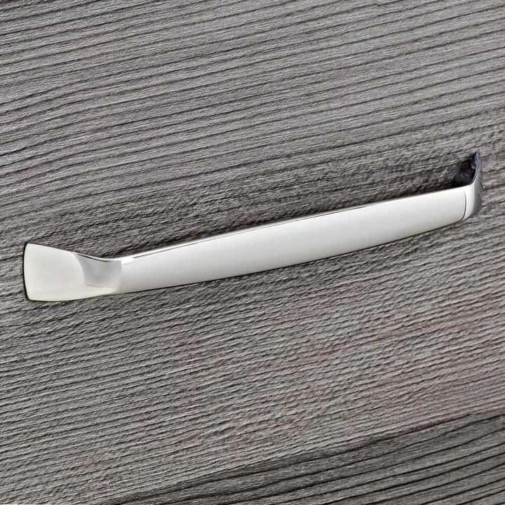 Lomadox Badmöbel Unterschrank in Graphit Struktur, 1 Tür, 1 Schubkasten, B/H/T 30/72/33 cm
