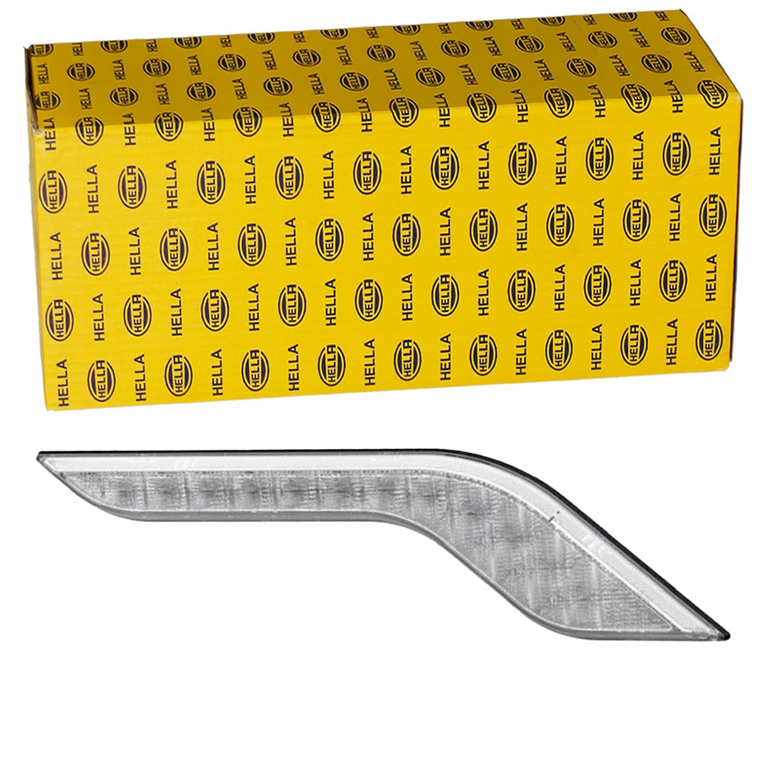 HELLA - Blinkleuchte - Shapeline Style Wing - LED - 12/24V - geschraubt/Anbau - Lichtscheibenfarbe: